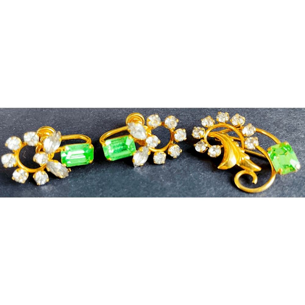12k Gold Filled Vintage DCE Curtis Demi-parure